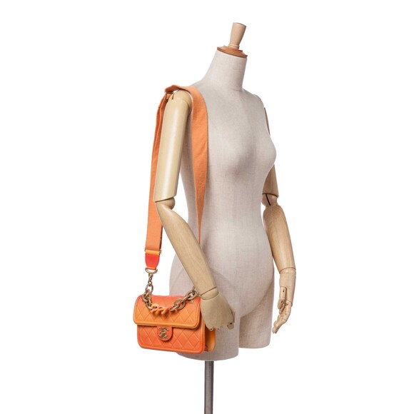 Pre-Loved Chanel Small Quilted Caviar Sunset On The Sea Flap - Picture 9 of 10